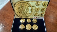 Set six buttons American