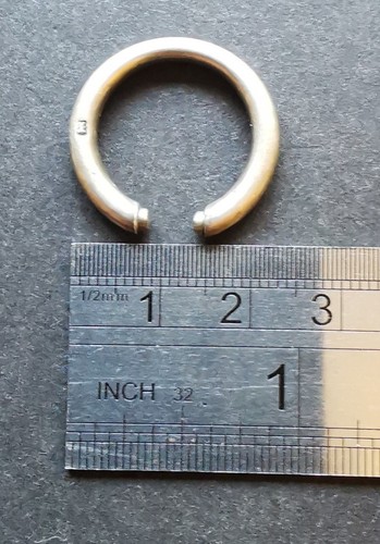 Antique silver heavy tension - silver,