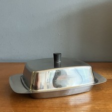 Vintage Stainless Steel Lidded
