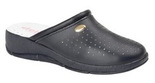 DEK Womens Clogs Slip On Ladies Leather Nursing Kitchen Mule Sandals Size 36-42