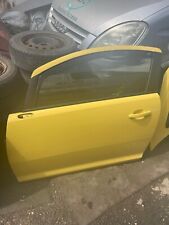 2012 VAUXHALL CORSA D DOOR PASSENGER LEFT 3 DOOR Z40Q GXJ YELLOW LIMITED EDITION