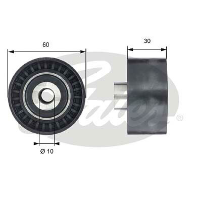 New deflection guide pulley - deflection/guide,