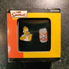 Simpsons Cufflinks Mag Mouch