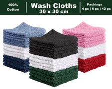 12x flannels face cloths super - face,