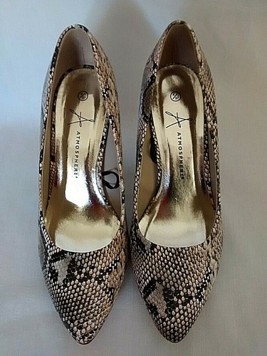 Atmosphere woman brown faux - brown,