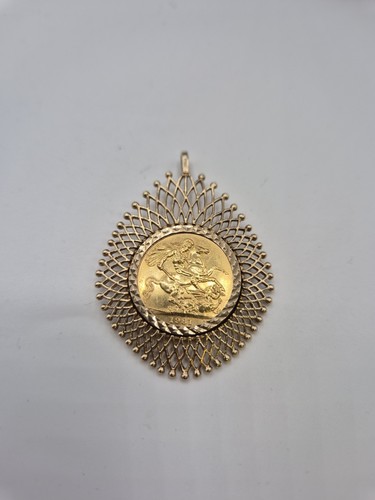 Full sovereign 9ct gold - sovereign,