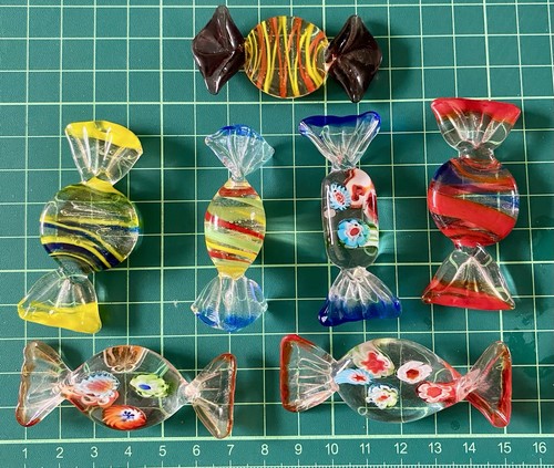 Lot vintage murano style - of,