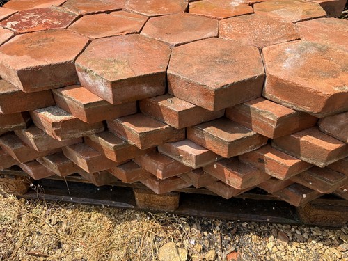 Reclaimed hexagon terracotta - hexagon,