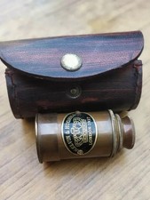 Vintage Brass Pocket Telescope