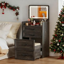 3 in 1 Vanity Desk with Flip