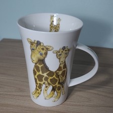 Lesser & Pavey - Giraffe Design - Rather Charming - Fine Bone China - Tall Mug