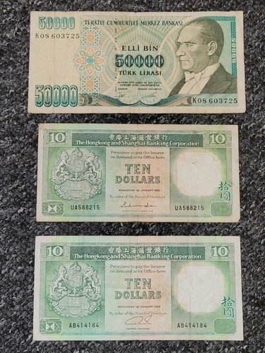 Three vintage foreign - three,