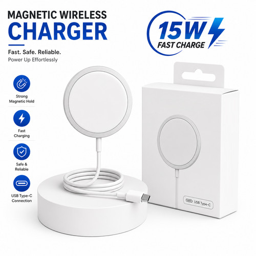 Wireless charger 15w fast - wireless,