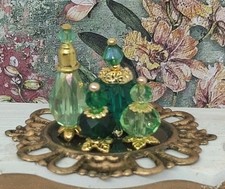 Dolls house perfume bottles