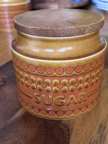 Hornsea pottery saffron - hornsea, sugar