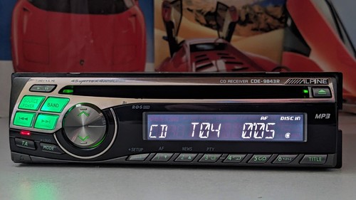 Alpine cde 9843r car stereo - cde-9843r,