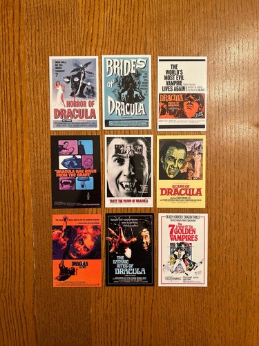 Dracula fridge magnets hammer - dracula,