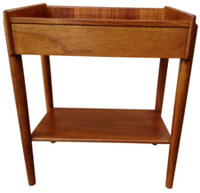 Vintage Teak Bedside Table