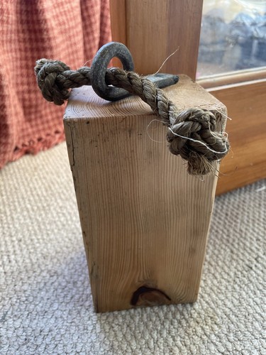 Reclaimed wooden door - reclaimed, stop