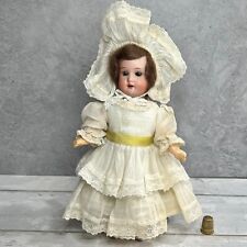 Antique 9 inches German Bisque Doll by Schoenau & Hoffmeister Porzellanfabrik