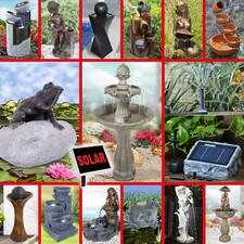 SOLAR POWERED WATER FEATURE