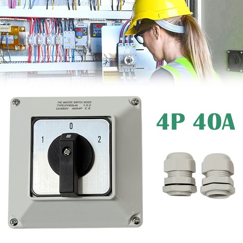 Universal 40amp position - 3-position, 4