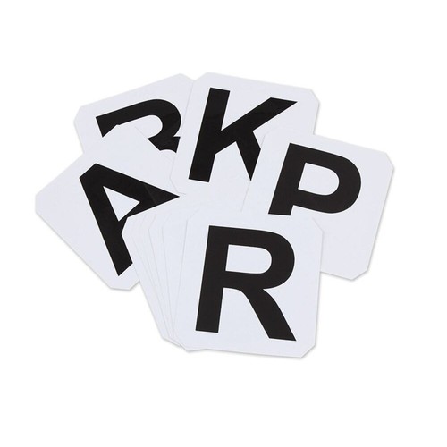 Shires dressage letters - letters, set
