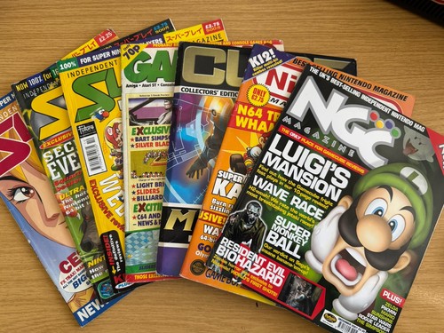 Classic 90s gaming magazines - 90s,