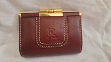 Pierre Cardin Genuine Leather Credit Card Organizer and Coin Purse