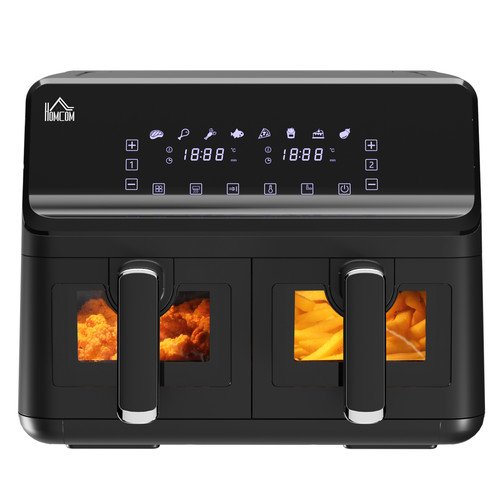 Dual air fryer family - 8l,