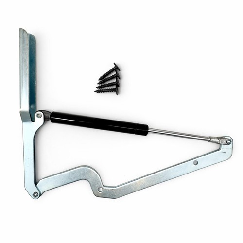 Gas strut hinge with - gas,