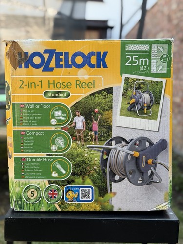 Hozelock hose reel 25m - hozelock,