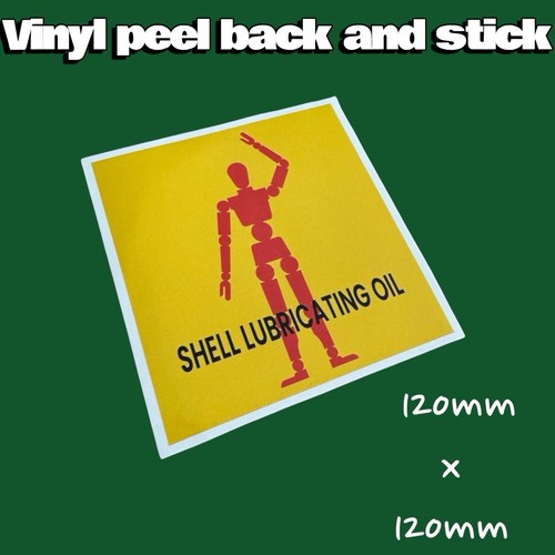 Shell lubricating oil - , vintage