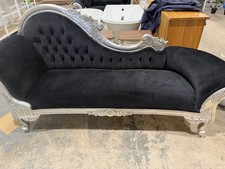 2x Ornate Baroque Chaise