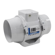 Blauberg 100mm TURBO-E-100 Mixed Flow Inline Extractor Fan