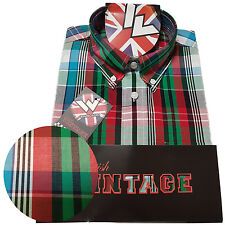 Warrior UK England Button Down