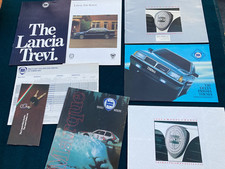 Lancia Brochure Collection - UK Issues 1, 9 items inc Delta Integrale Montecarlo