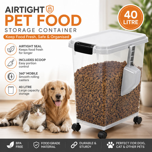 40l airtight pet food - airtight,