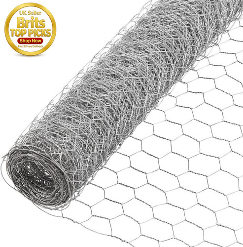 Galvanised chicken wire mesh - galvanised,
