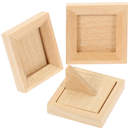 3pcs miniature photo - 3pcs,