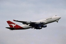Aircraft Slide - 14 x ORIGINAL slides of various Qantas aircraft   (B050)