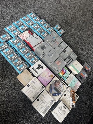 Joblot headphones chargers - joblot, &