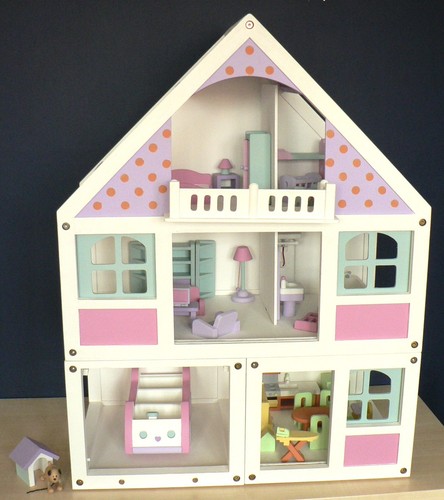 Dolls house elc wooden 5 - :,