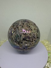 Druzy Aura Sphalerite Sphere
