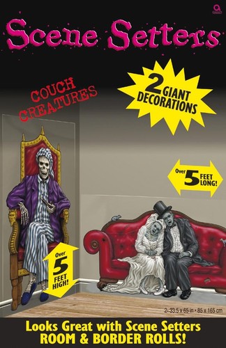 Halloween party couch - halloween,