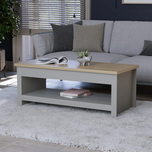 Farmhouse coffee table - coffee, with