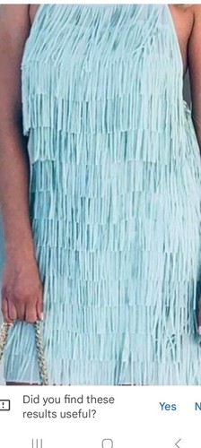 Zara green fringe tulle - fringe,