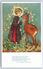 Christ Child and Roe-Deer by