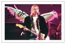 Kurt cobain signed pre - cobain,