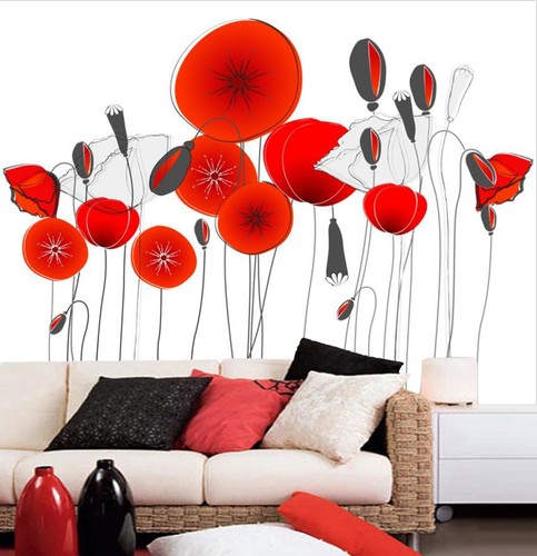 Red poppy n6846 wallpaper - poppy,